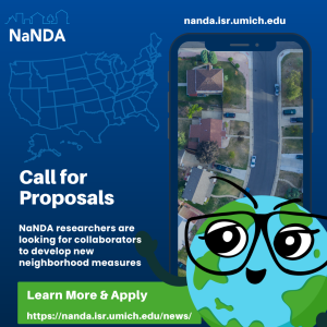 NaNDA Call for Proposals flyer